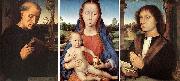 Panell central es troba a Berlin i els laterals a Florencia Hans Memling